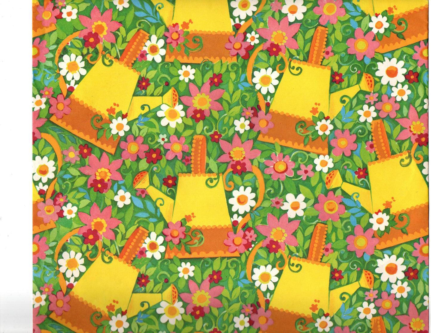 Vintage Watering Cans Paper