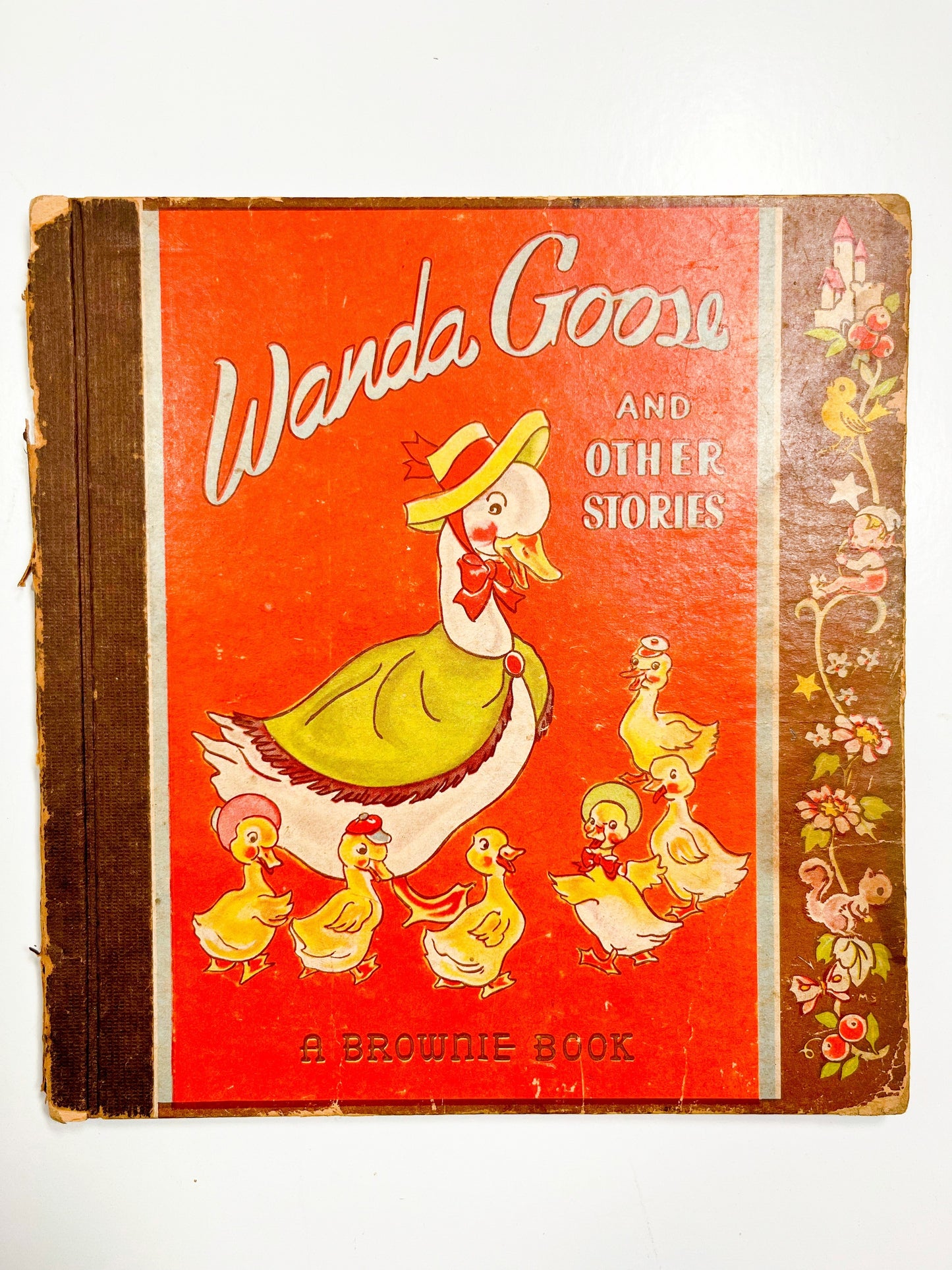 Vintage children’s book handmade journal fall PREORDER