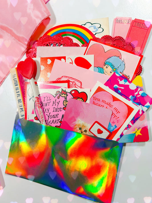 Be my 80’s Valentine vintage ephemera collection