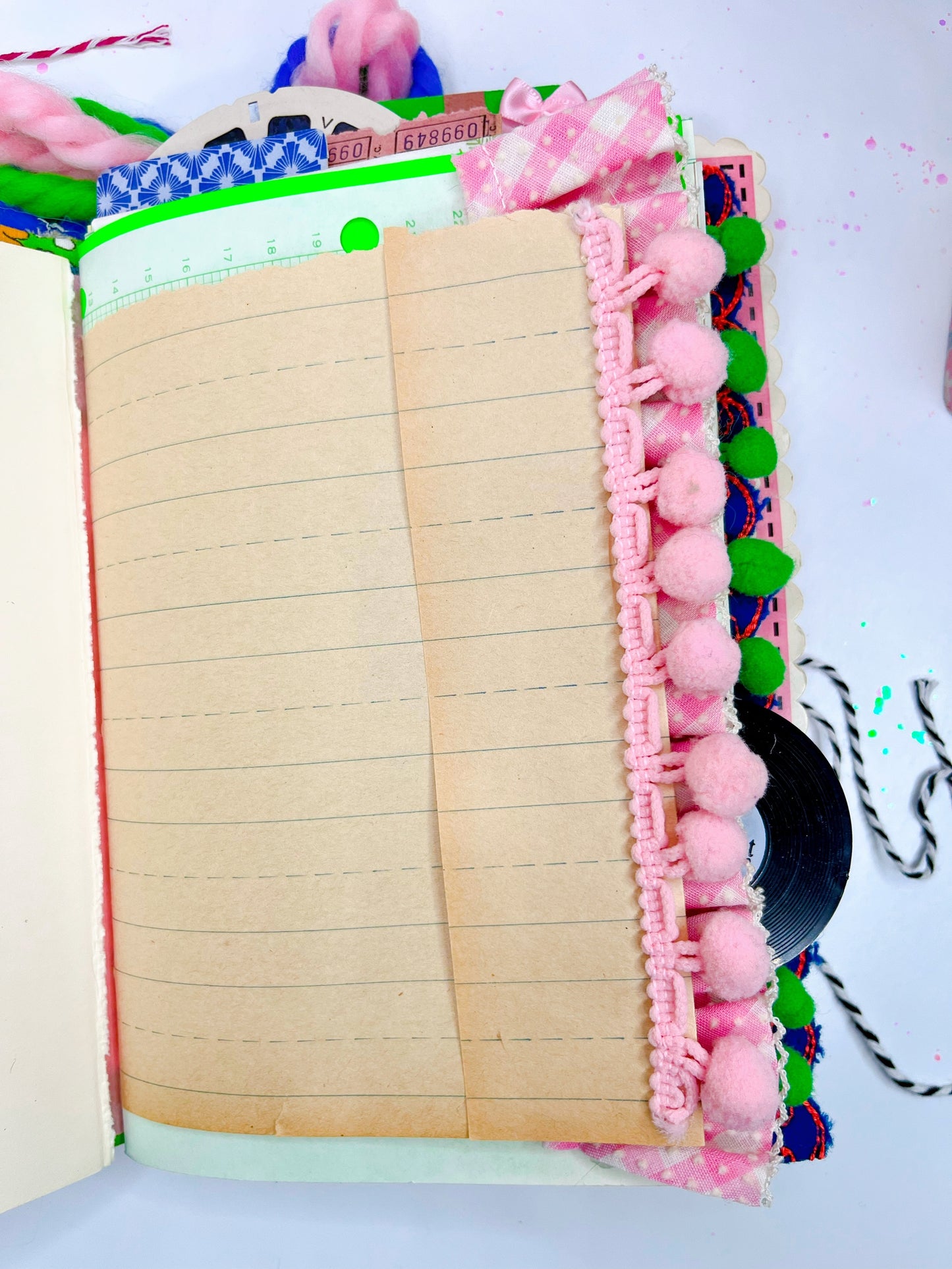 “Barbie’s New York Summer” vintage 1962 Barbie book handmade journal