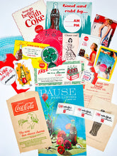 Load image into Gallery viewer, Vintage Coca Cola deluxe ephemera collection
