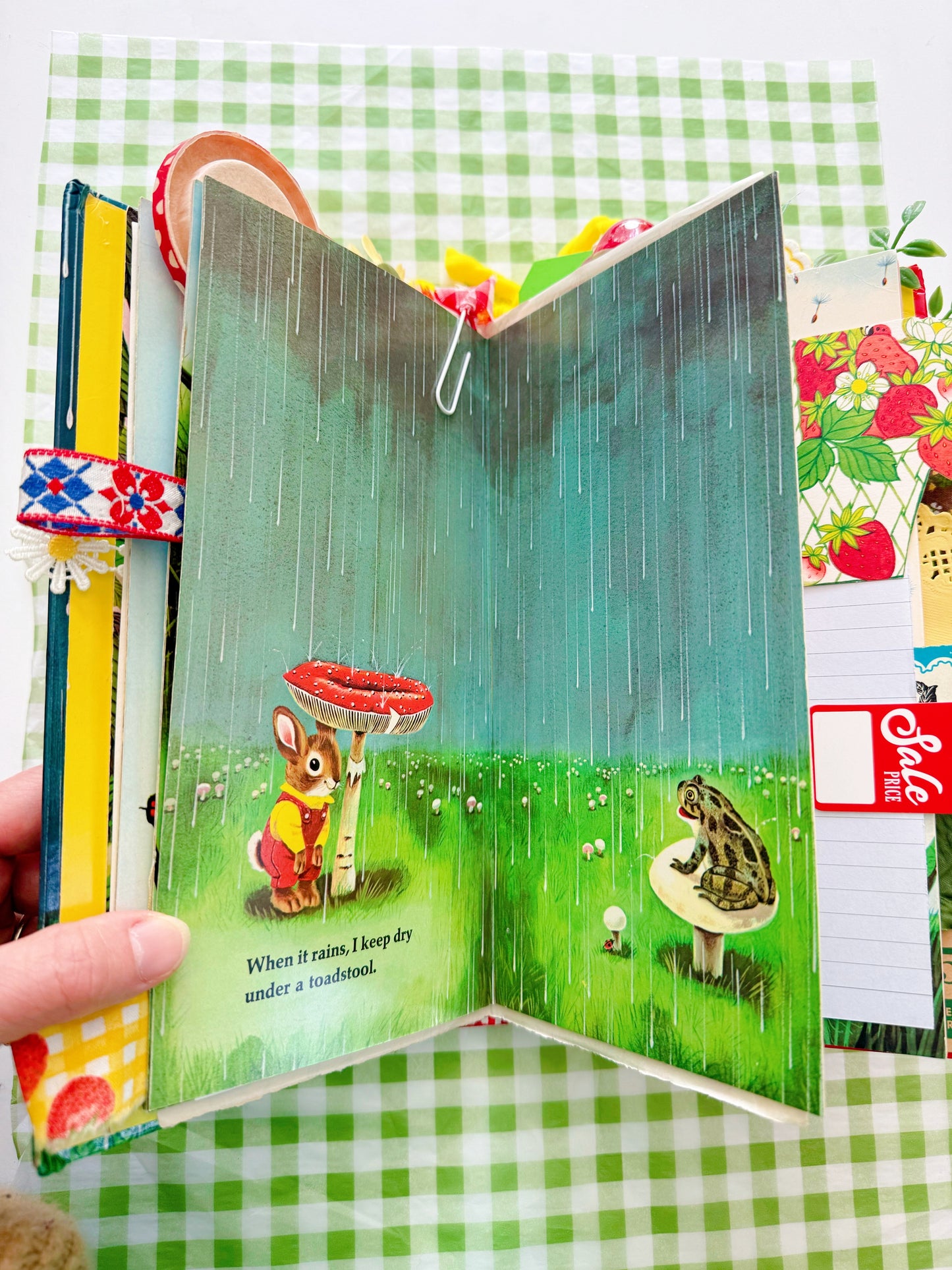 I am a Bunny handmade children’s book journal