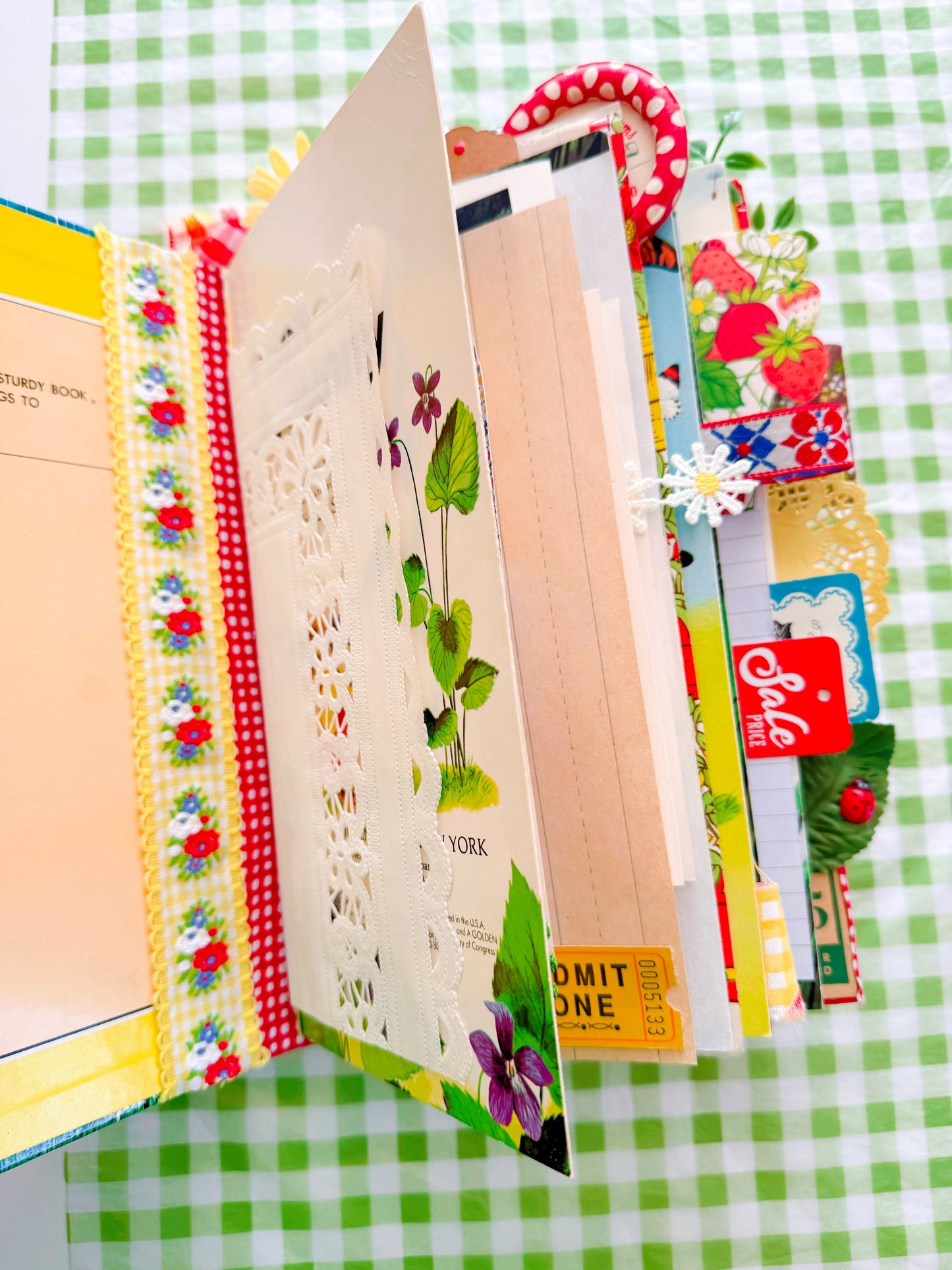 I am a Bunny handmade children’s book journal