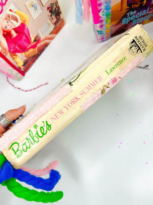 “Barbie’s New York Summer” vintage 1962 Barbie book handmade journal