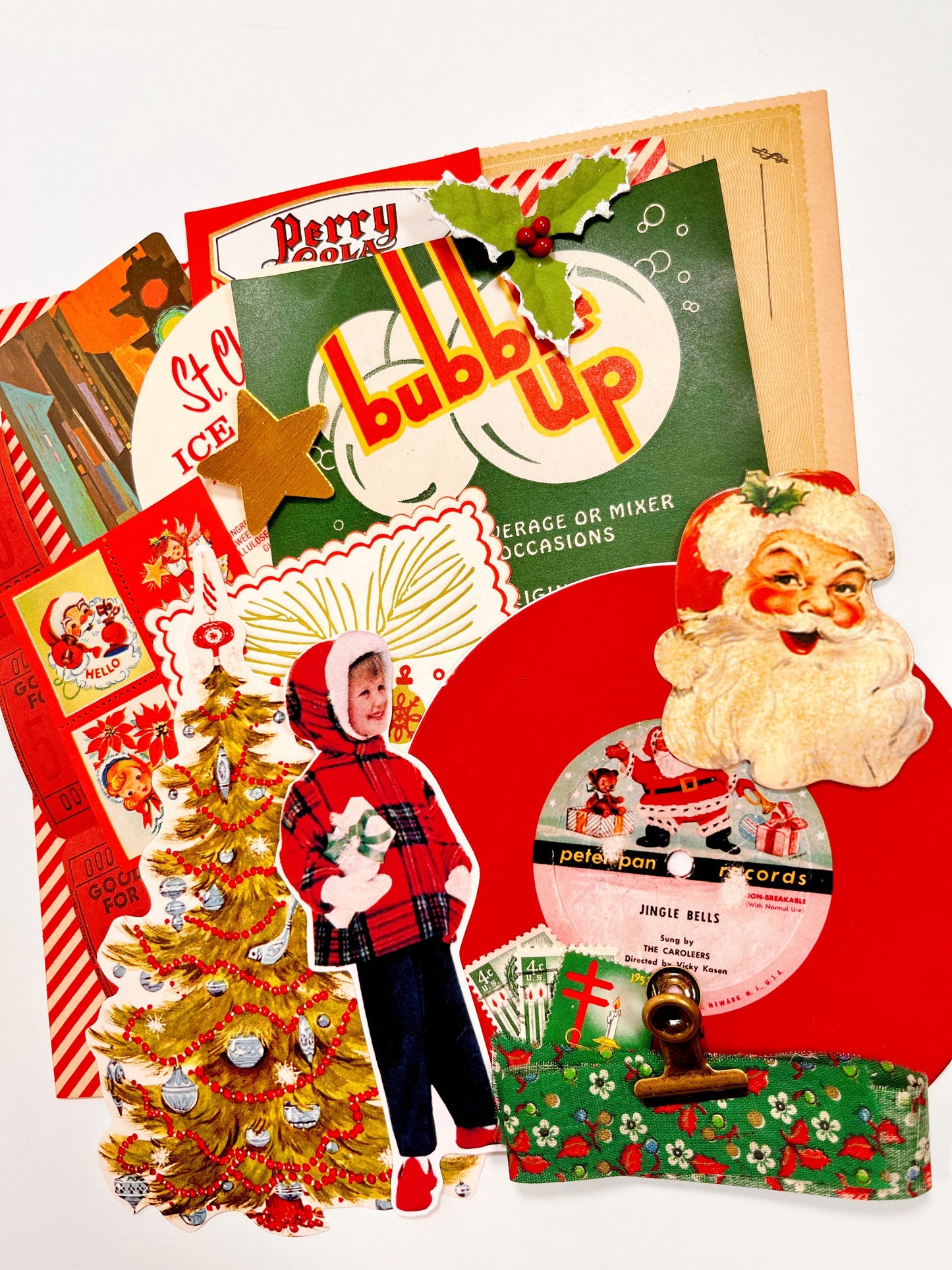 “Christmas of Yesteryear” vintage ephemera collection