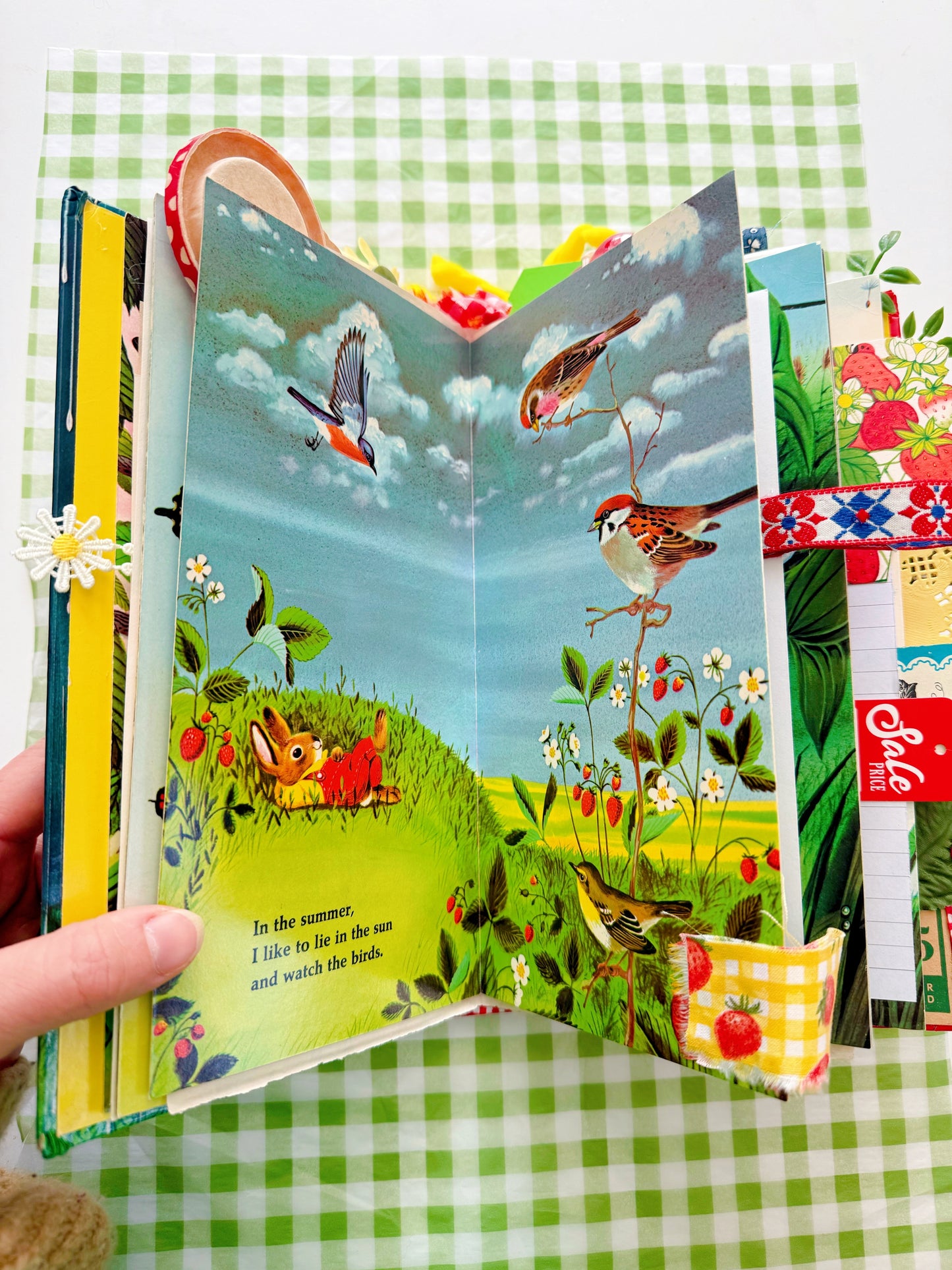 I am a Bunny handmade children’s book journal