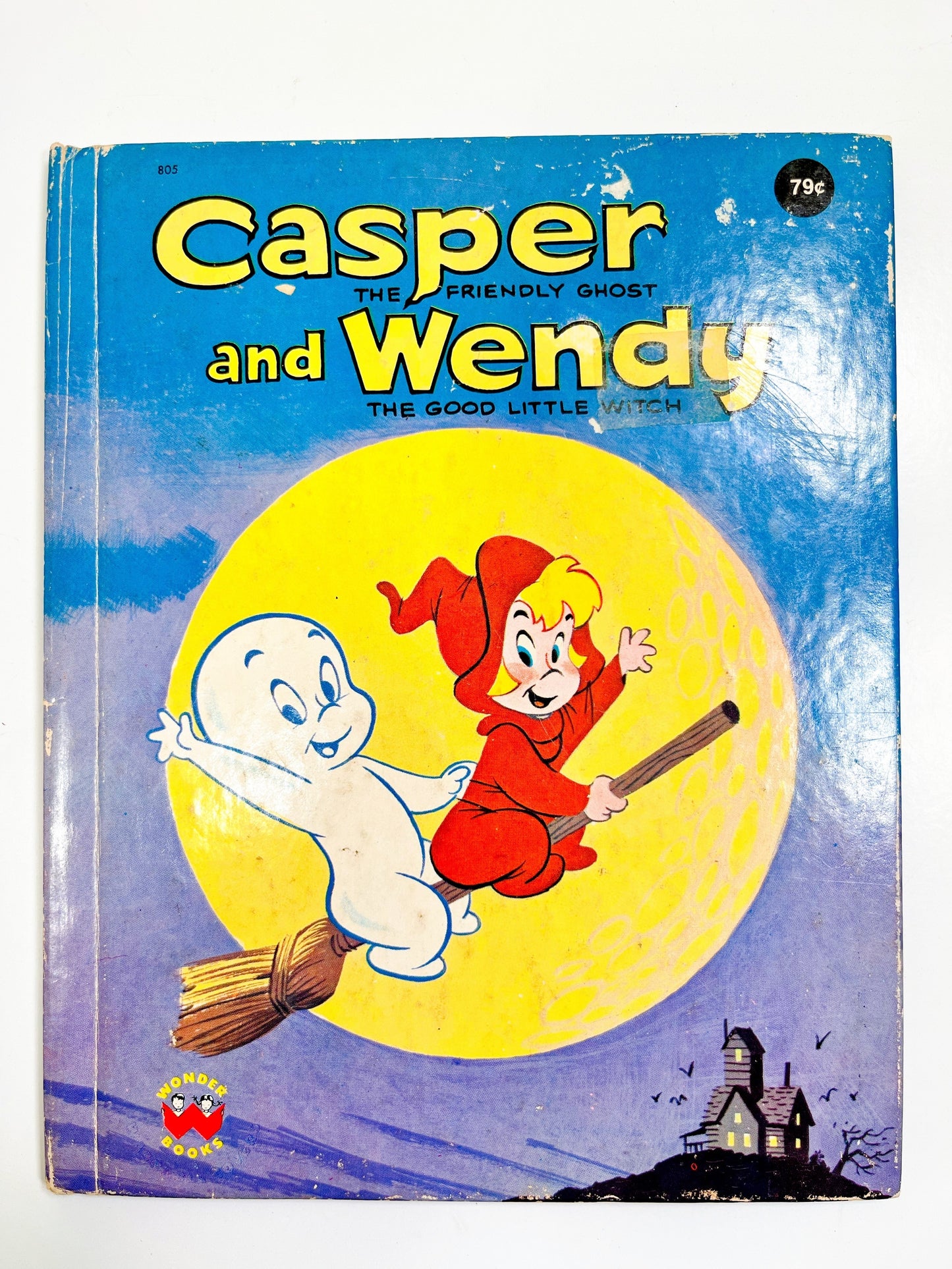 Vintage children’s book handmade Halloween journal PREORDER