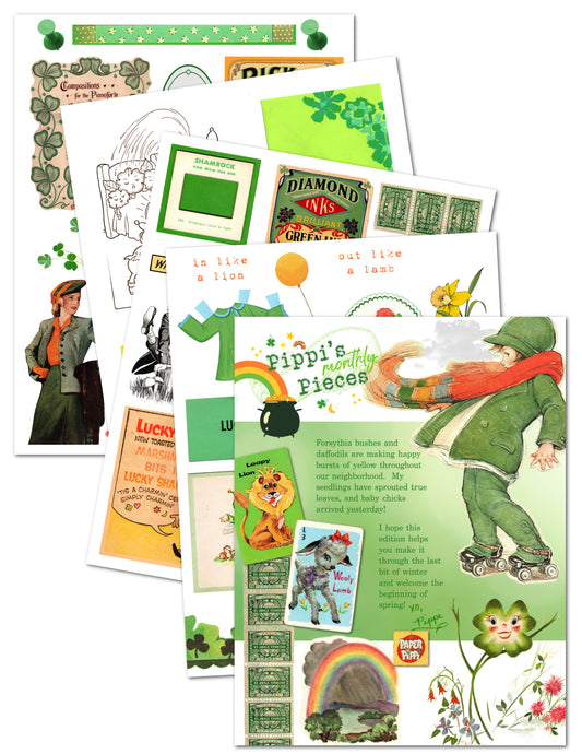 Pippi's Pieces: March digital download printable