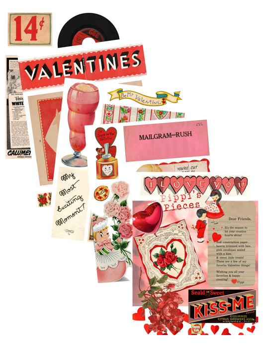 Pippi's Pieces: Valentine's edition '26 digital download printable