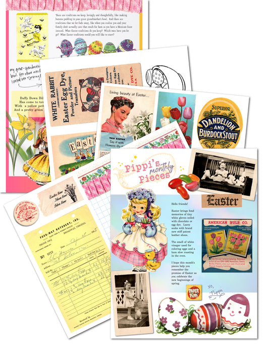 Pippi's Pieces: Easter Edition digital download printable