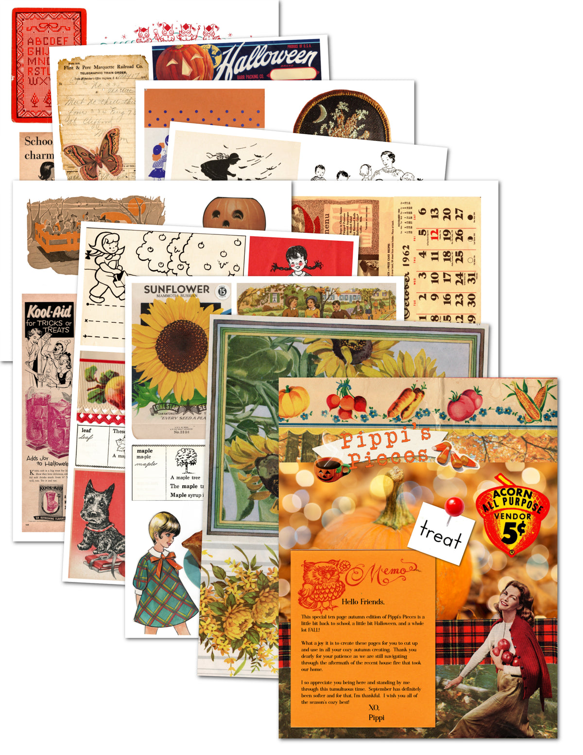 Pippi's Pieces: Special Edition Autumn '26 digital download printable