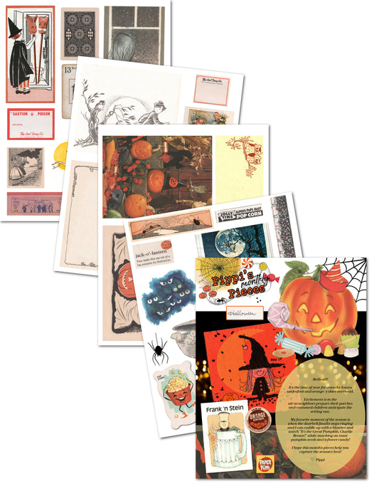 Pippi's Pieces: October 2024 digital download printable