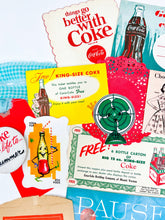 Load image into Gallery viewer, Vintage Coca Cola deluxe ephemera collection
