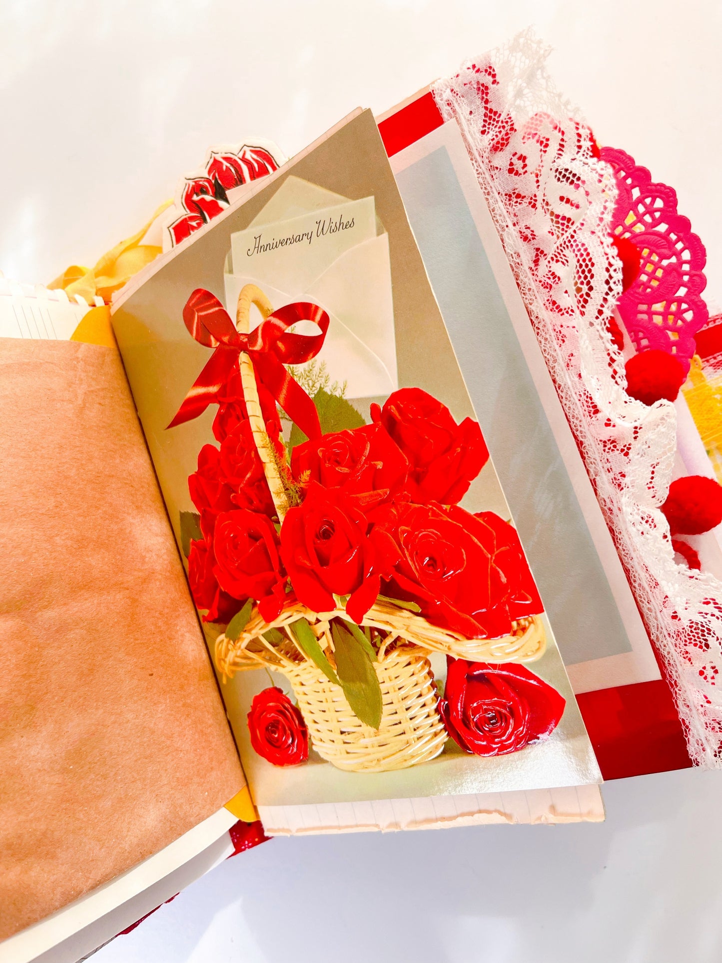 “Beauty & the Beast” vintage children’s book handmade journal