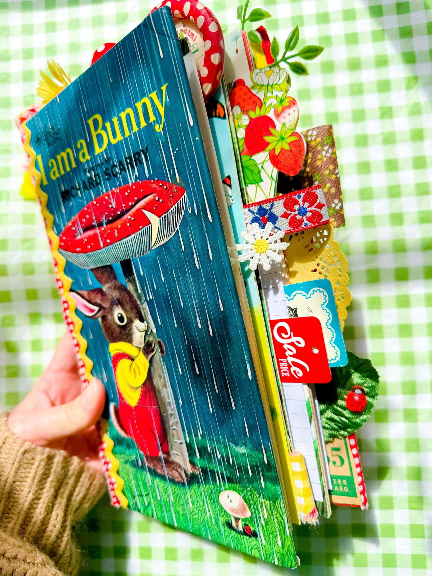 I am a Bunny handmade children’s book journal