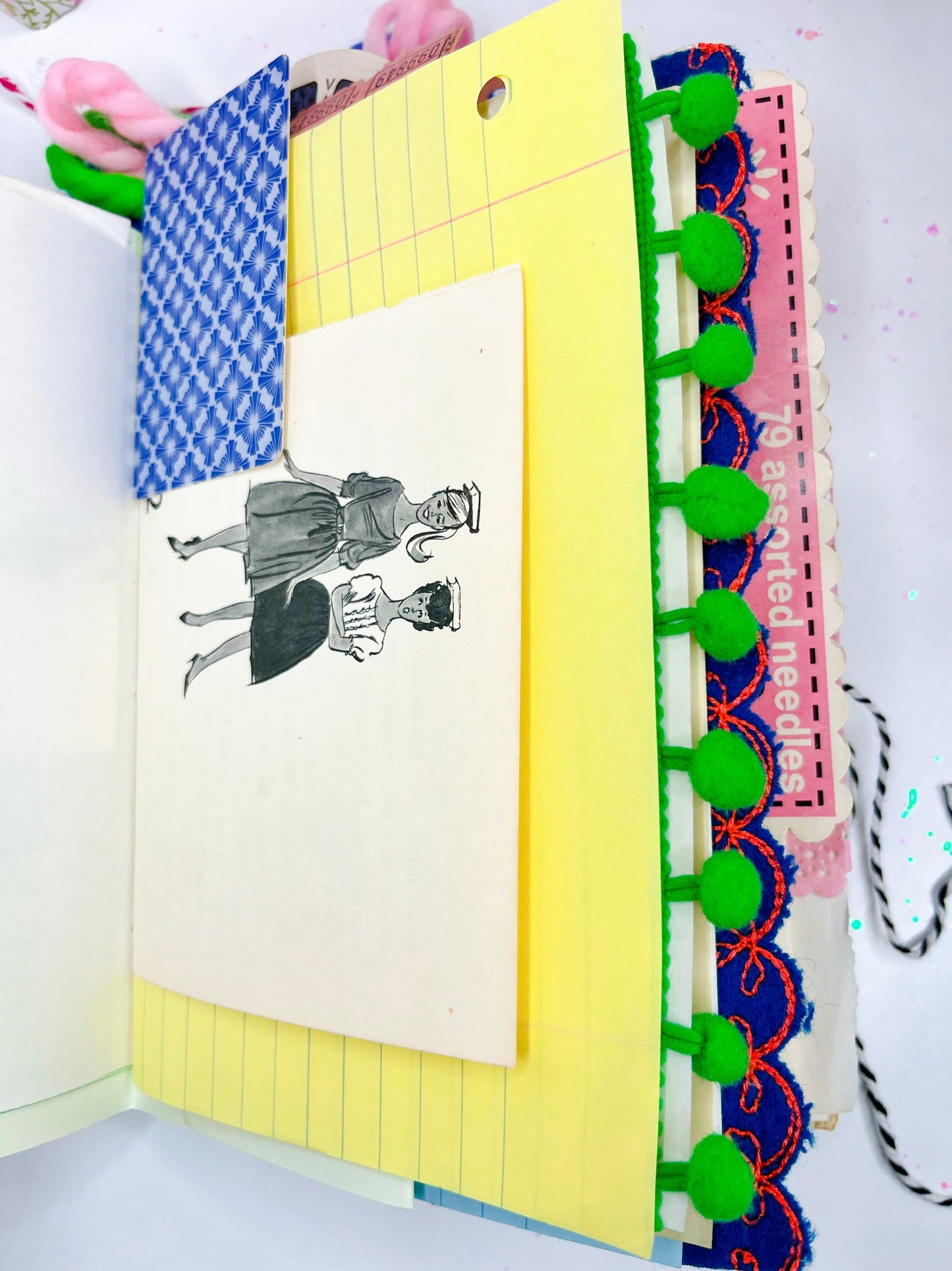 “Barbie’s New York Summer” vintage 1962 Barbie book handmade journal