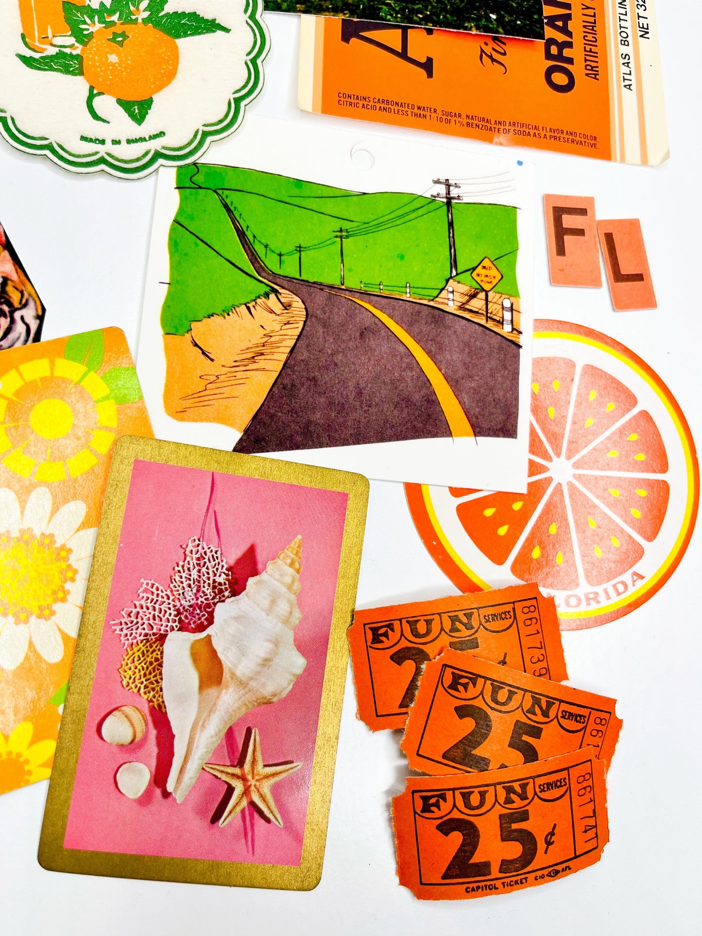 Florida Vacay vintage ephemera collection