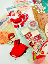 Load image into Gallery viewer, Updated! “Skater’s Waltz” vintage Christmas ephemera collection

