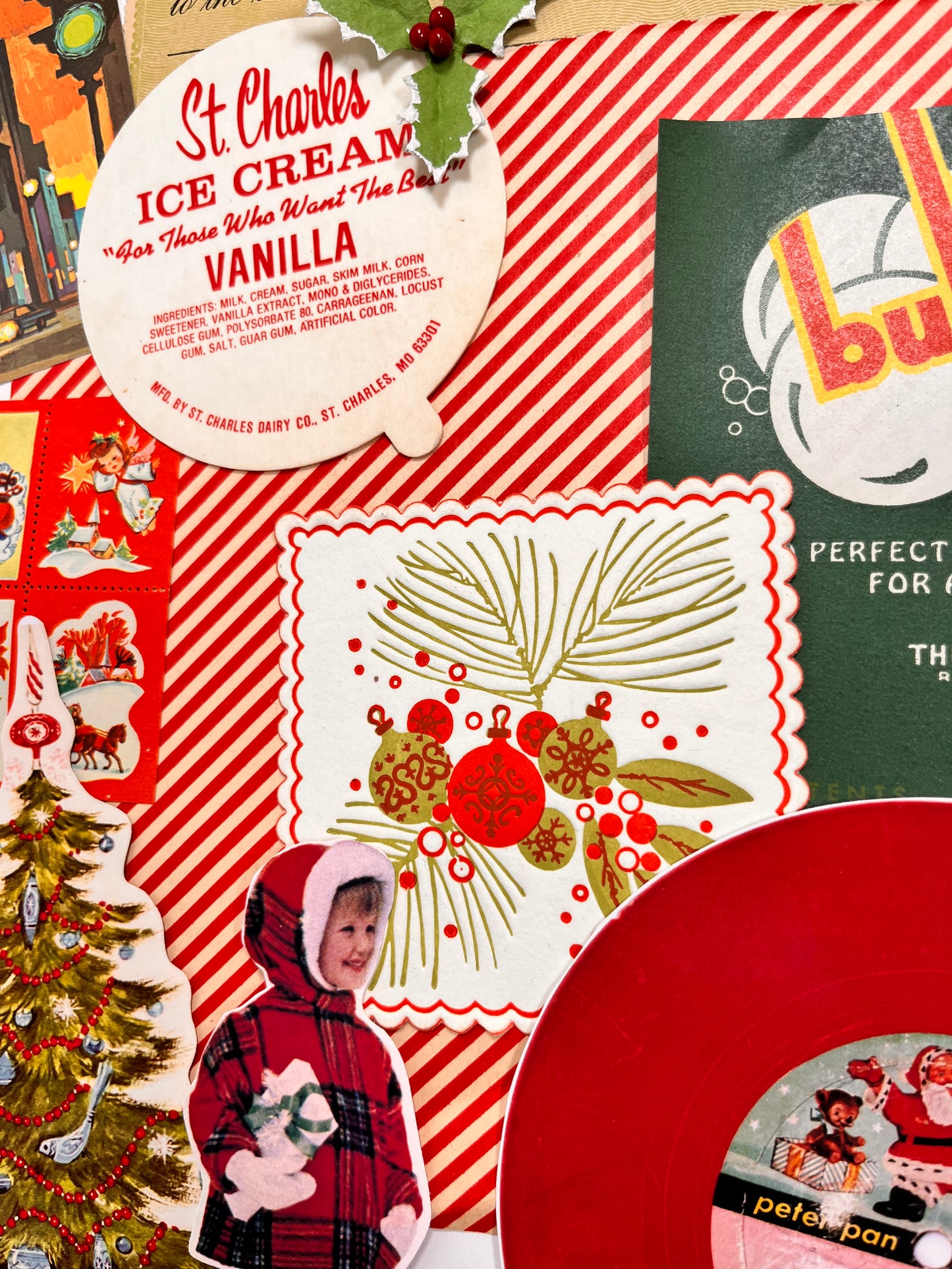 “Christmas of Yesteryear” vintage ephemera collection