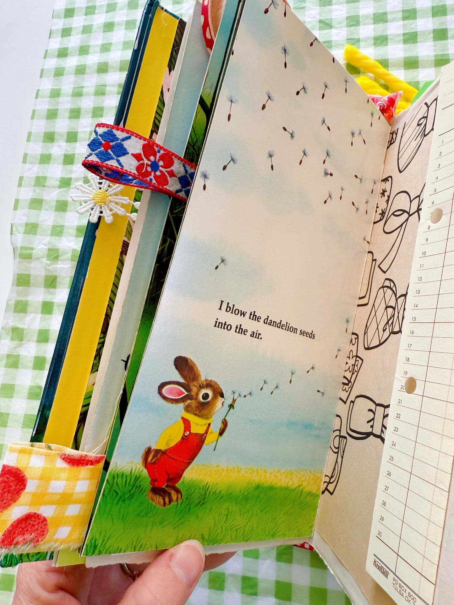 I am a Bunny handmade children’s book journal