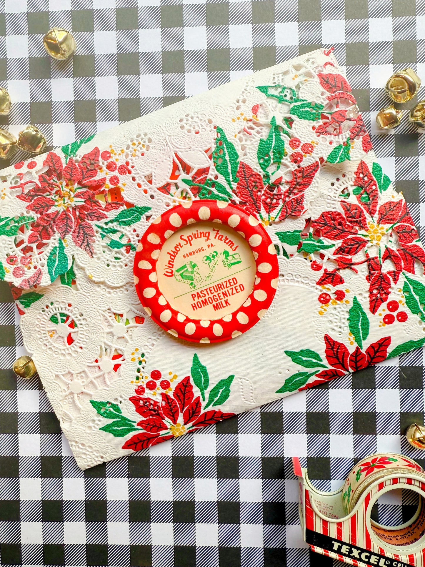 “Santa Calling” vintage ephemera collection
