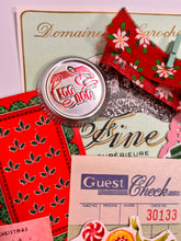 Load image into Gallery viewer, “Peppermint Crème” vintage ephemera collection
