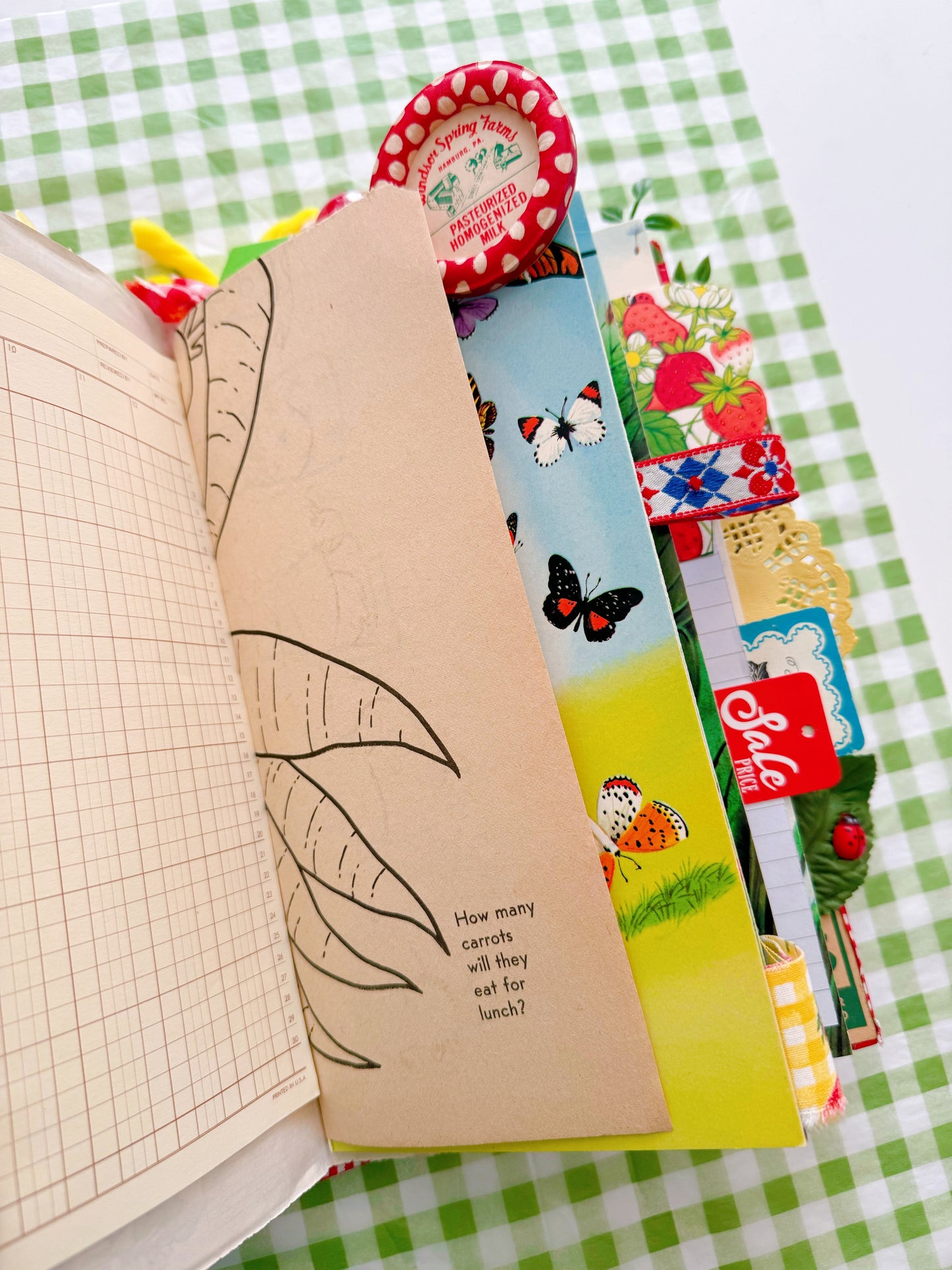 I am a Bunny handmade children’s book journal