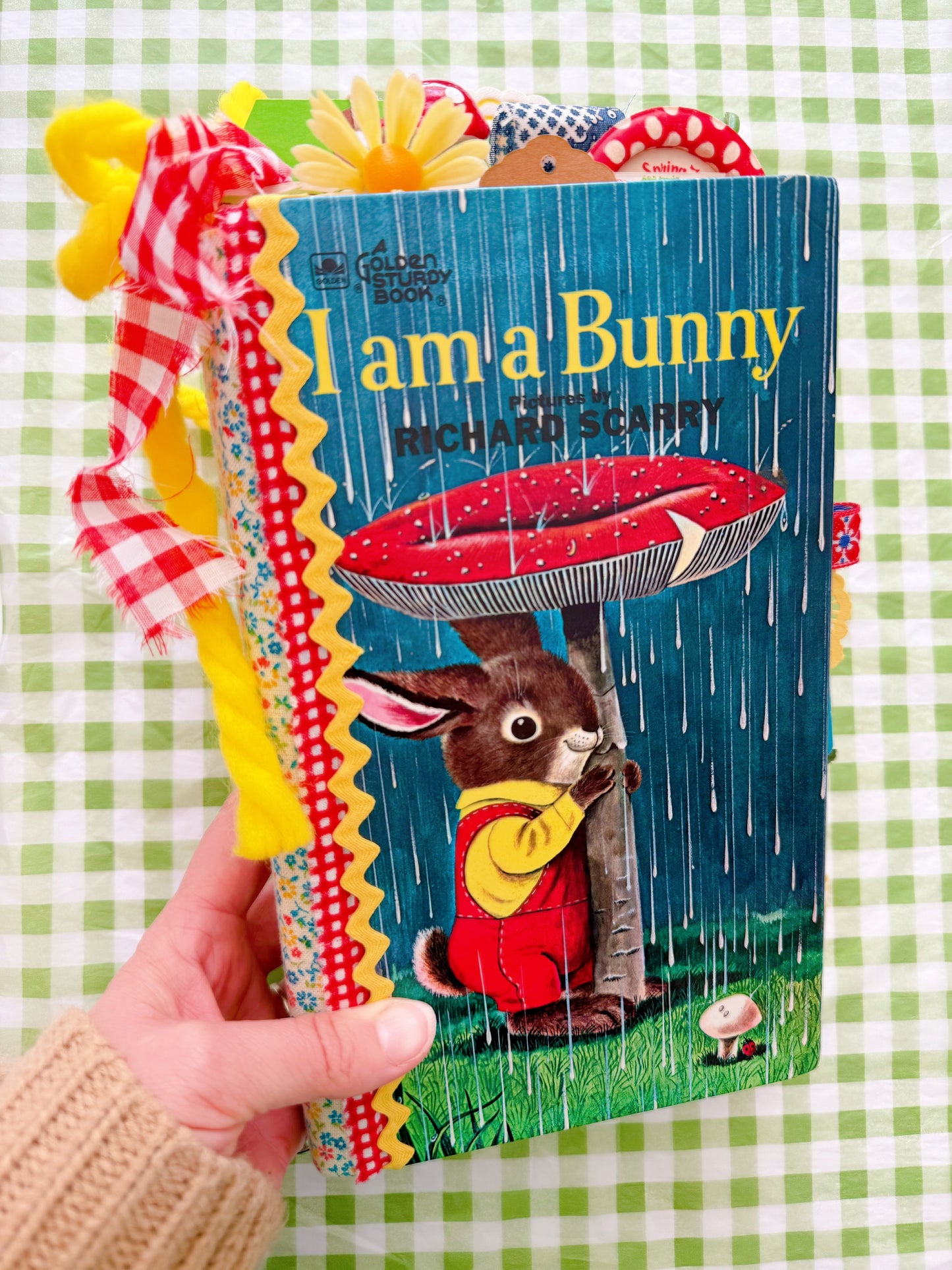 I am a Bunny handmade children’s book journal
