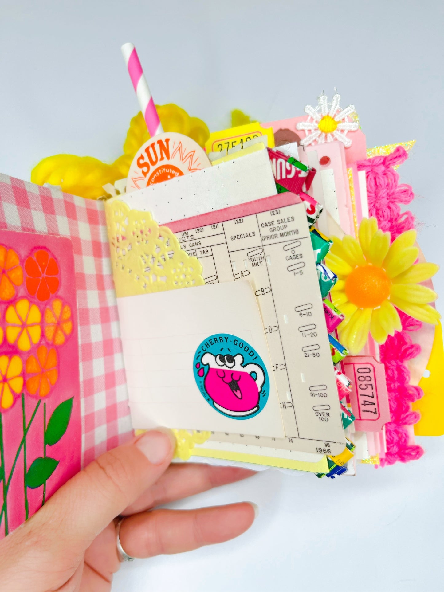 Vintage Kool Aid packet handmade journal