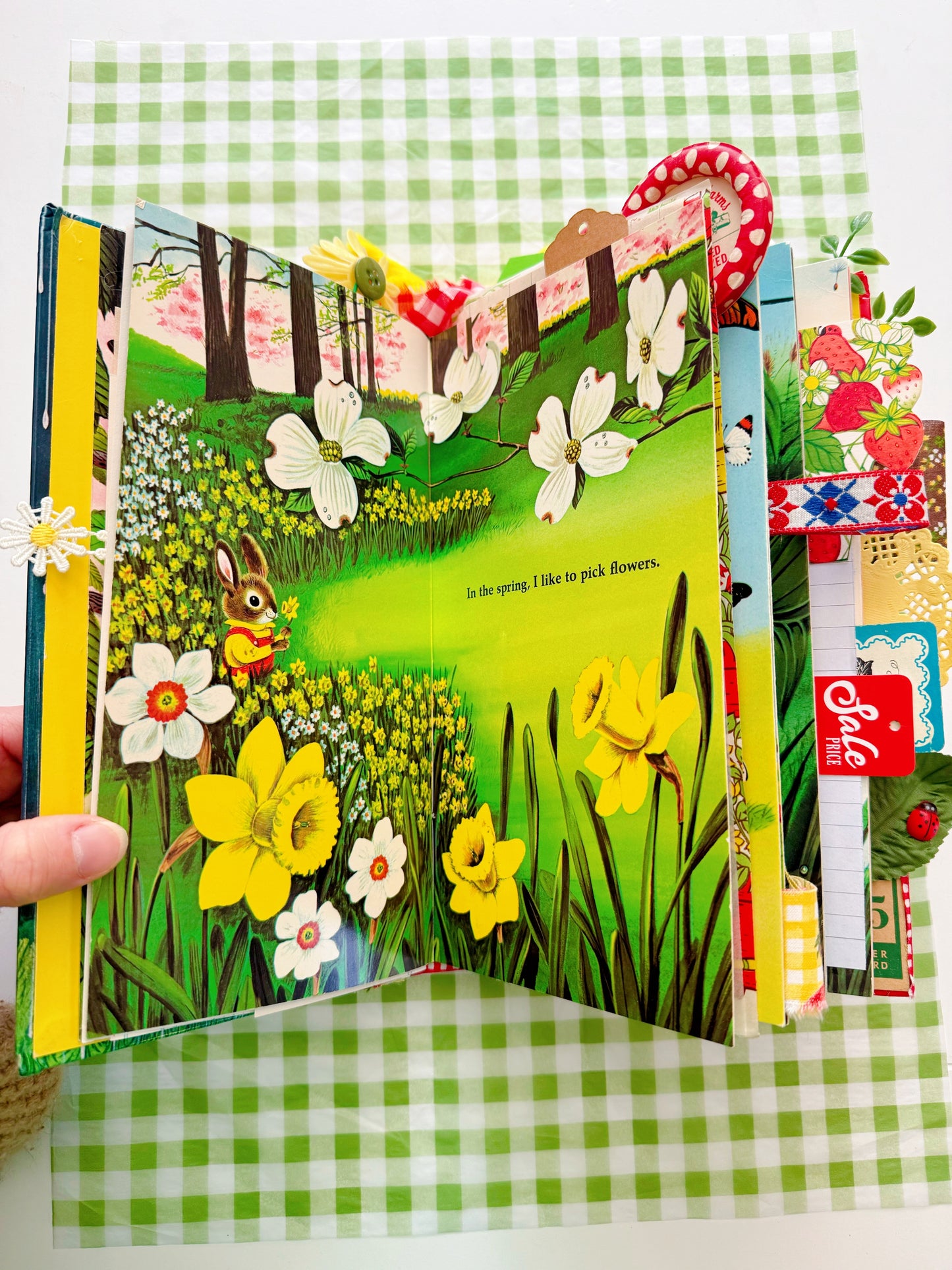 I am a Bunny handmade children’s book journal