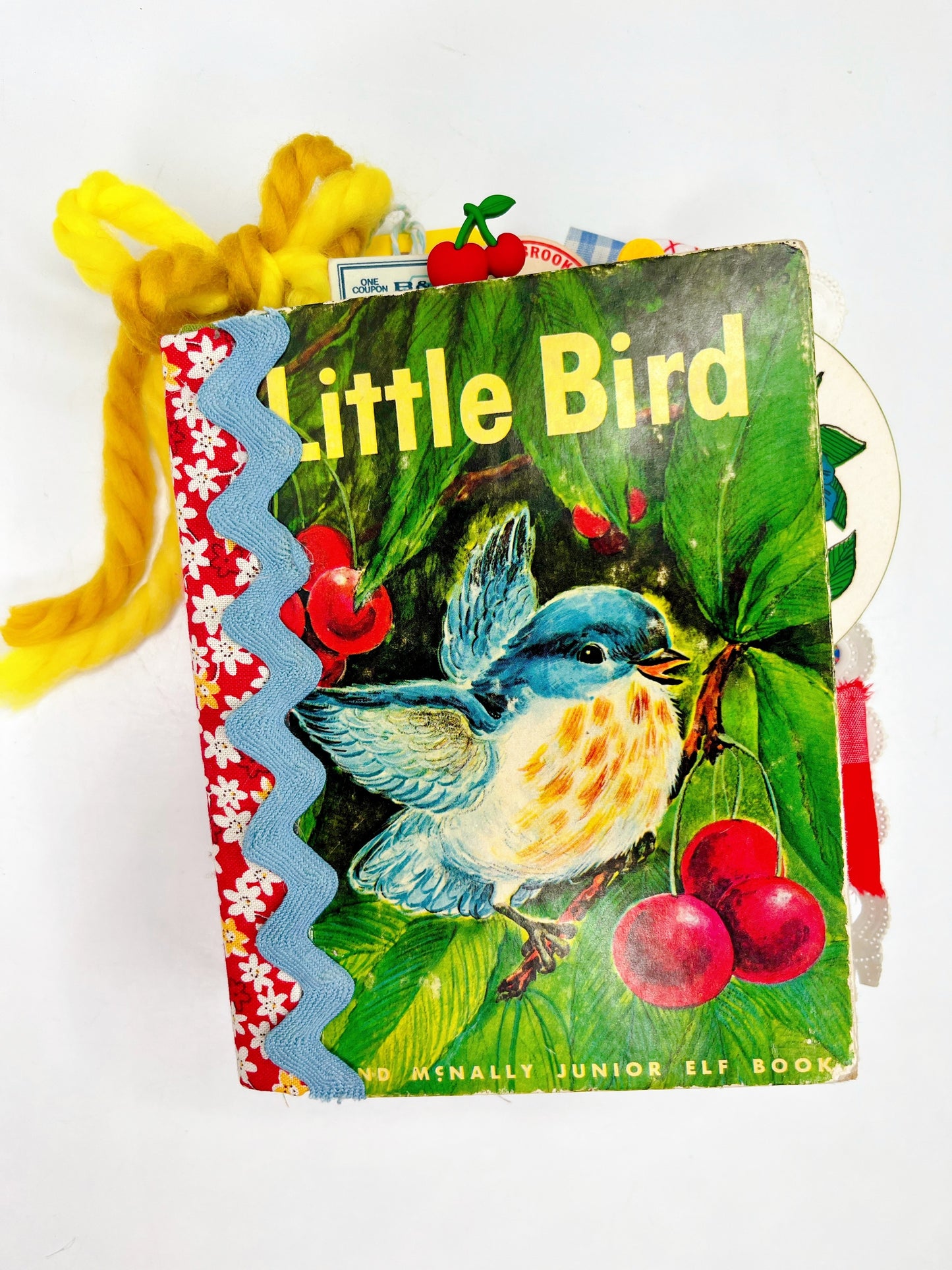 Little Bird vintage children’s book handmade journal PRE-ORDER