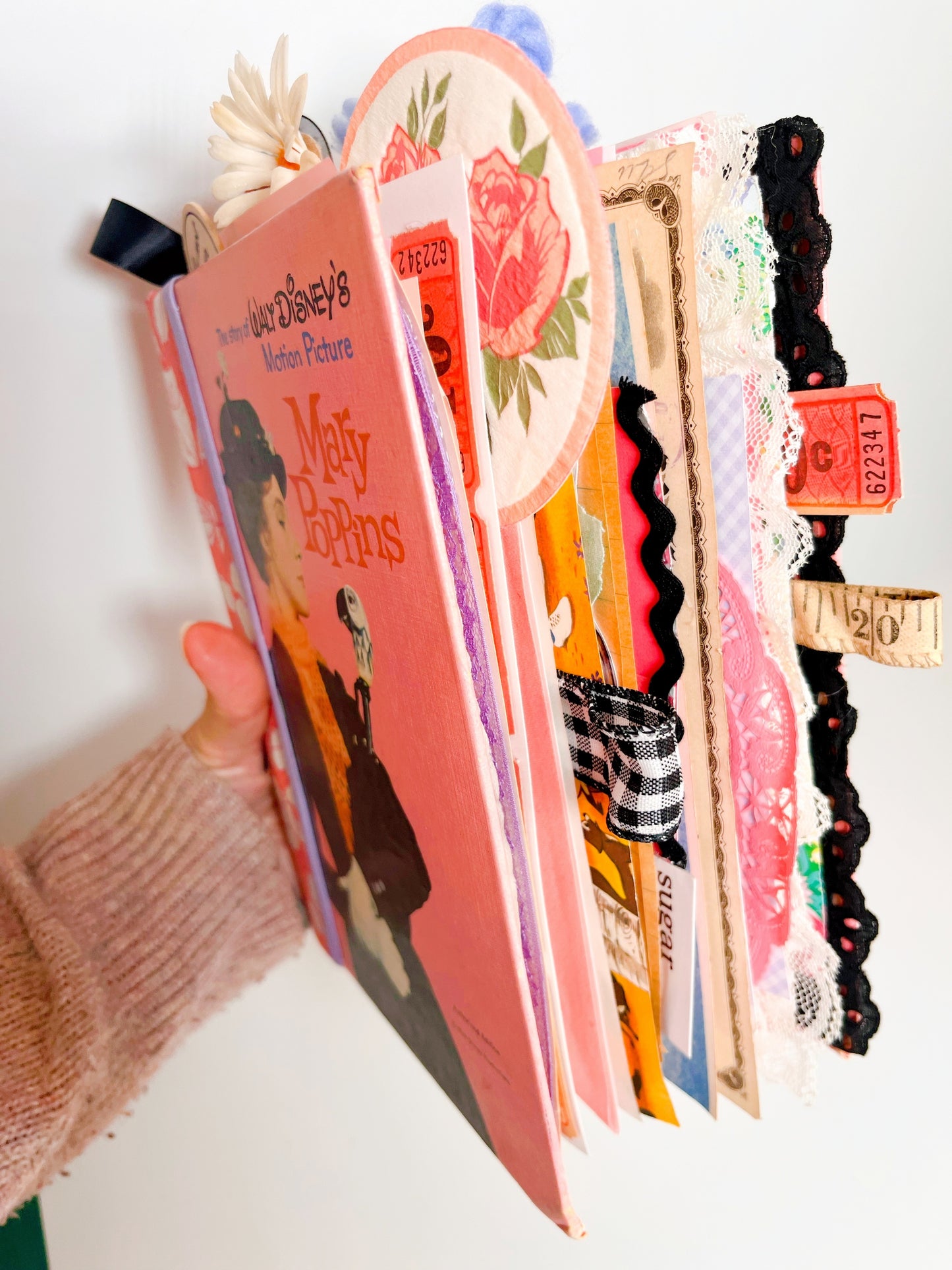 Mary Poppins vintage children’s book handmade journal