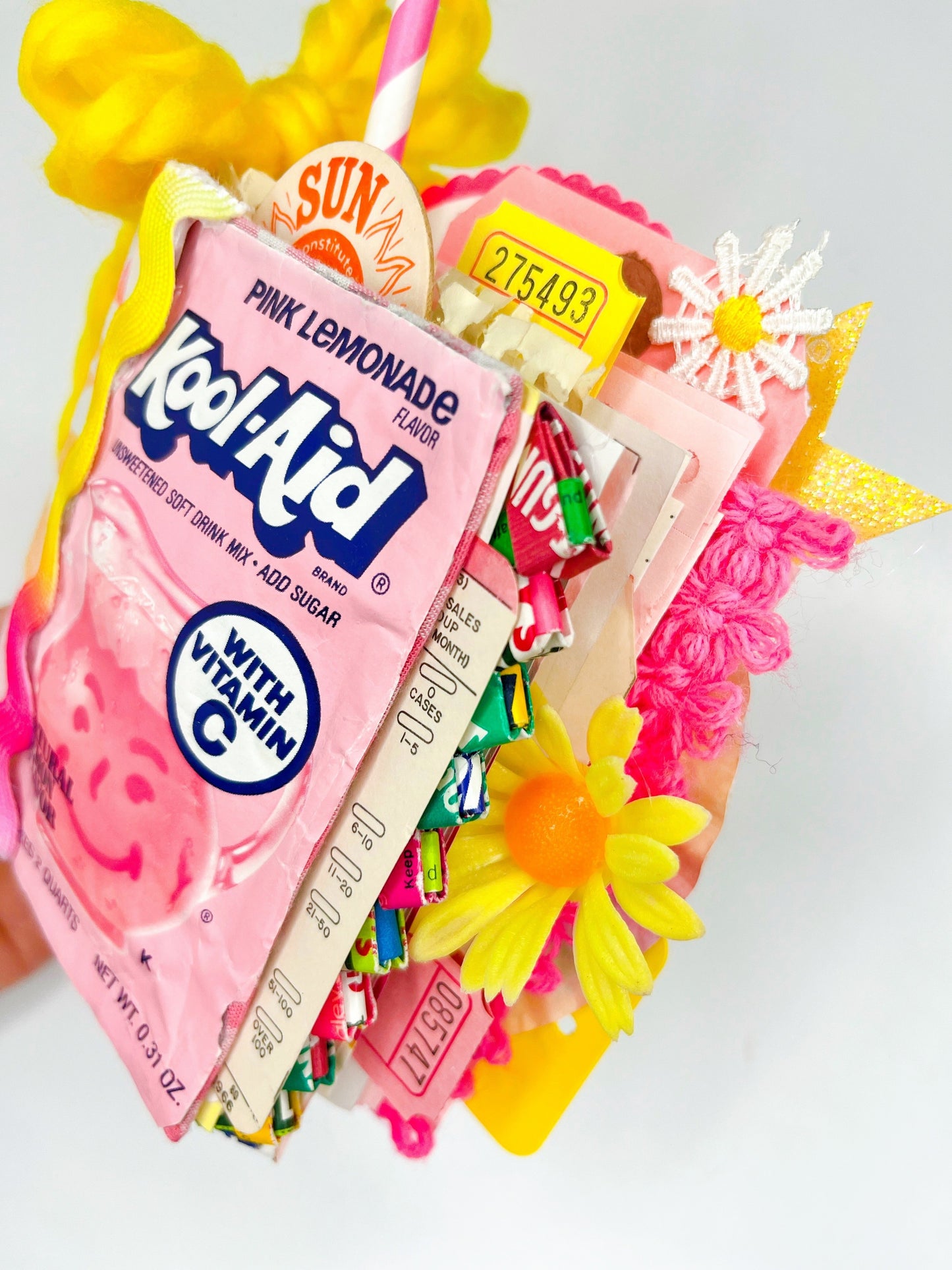 Vintage Kool Aid packet handmade journal