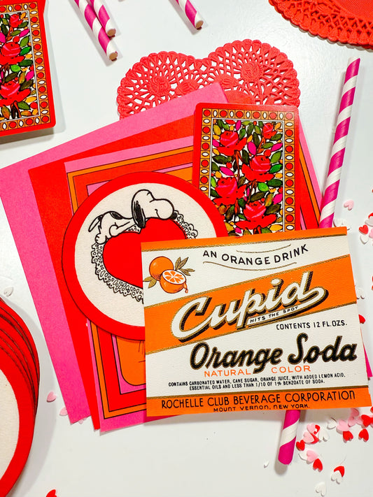 Vintage Snoopy Valentine ephemera collection