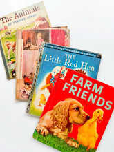 Load image into Gallery viewer, PREORDER:  Farm/Garden/Flower themed vintage children’s book handmade journal
