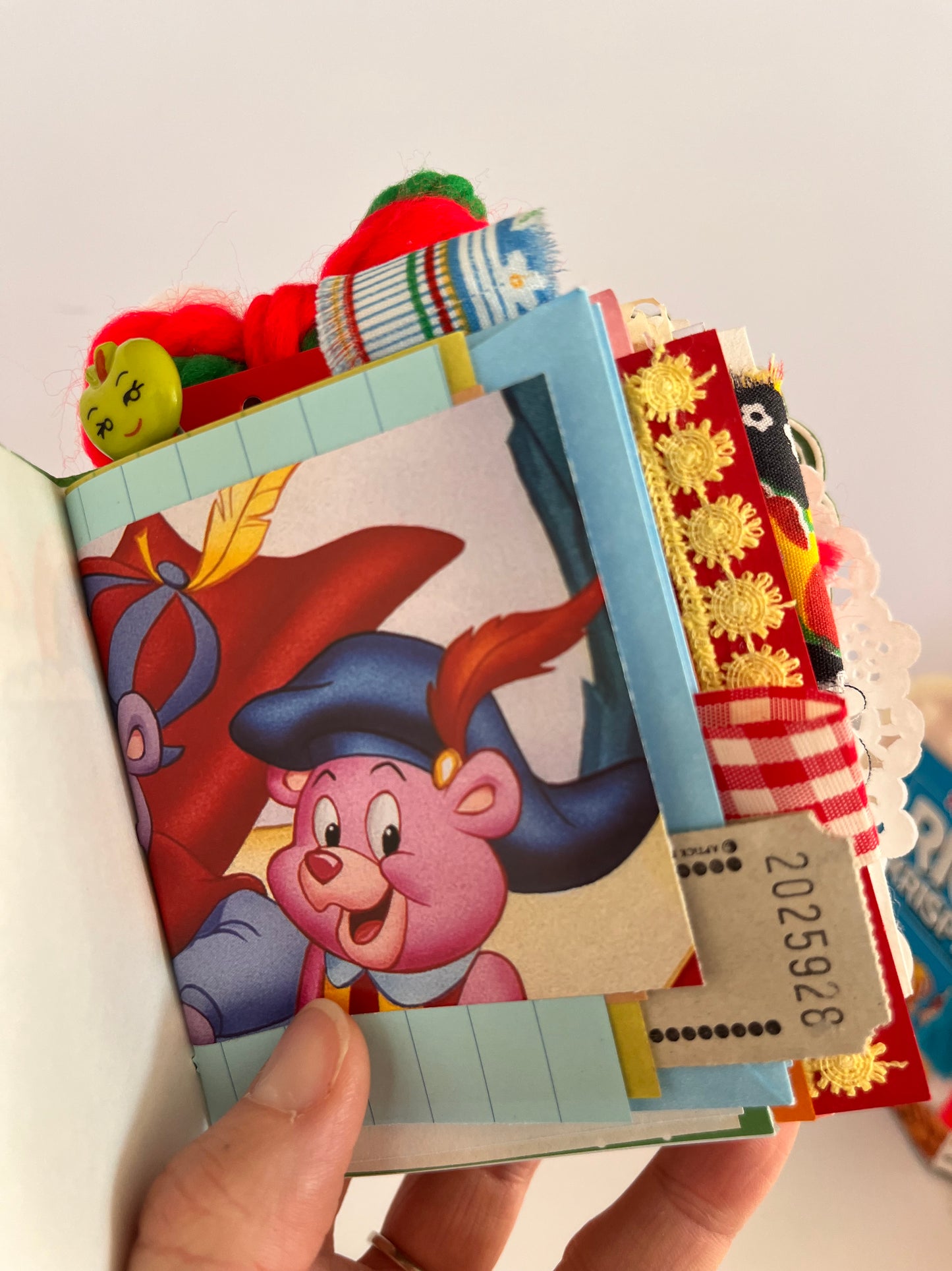 Retro Saturday morning mini cereal box handmade journal: Life cereal