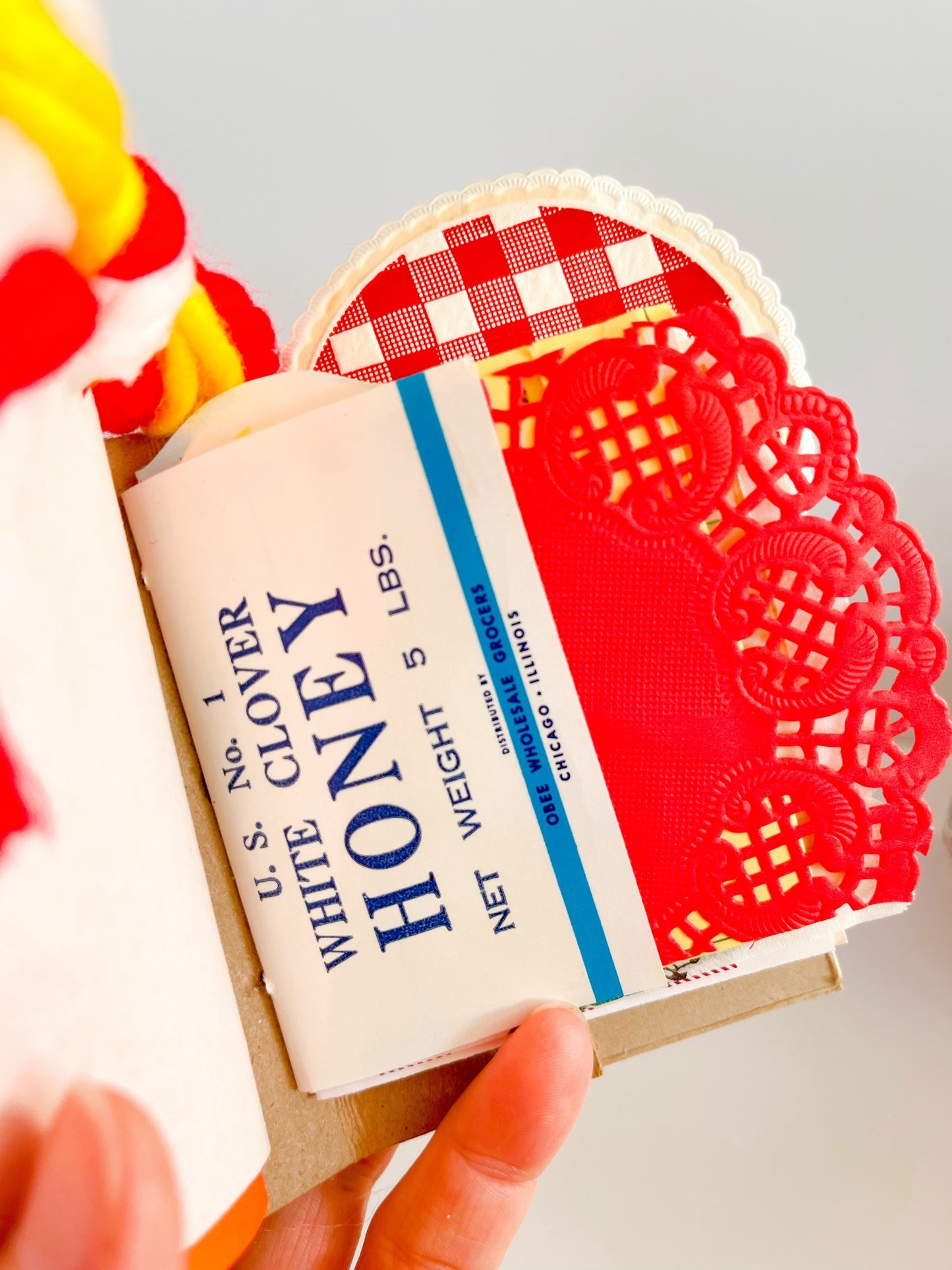 Retro Saturday morning mini cereal box handmade journal: Golden Grahams