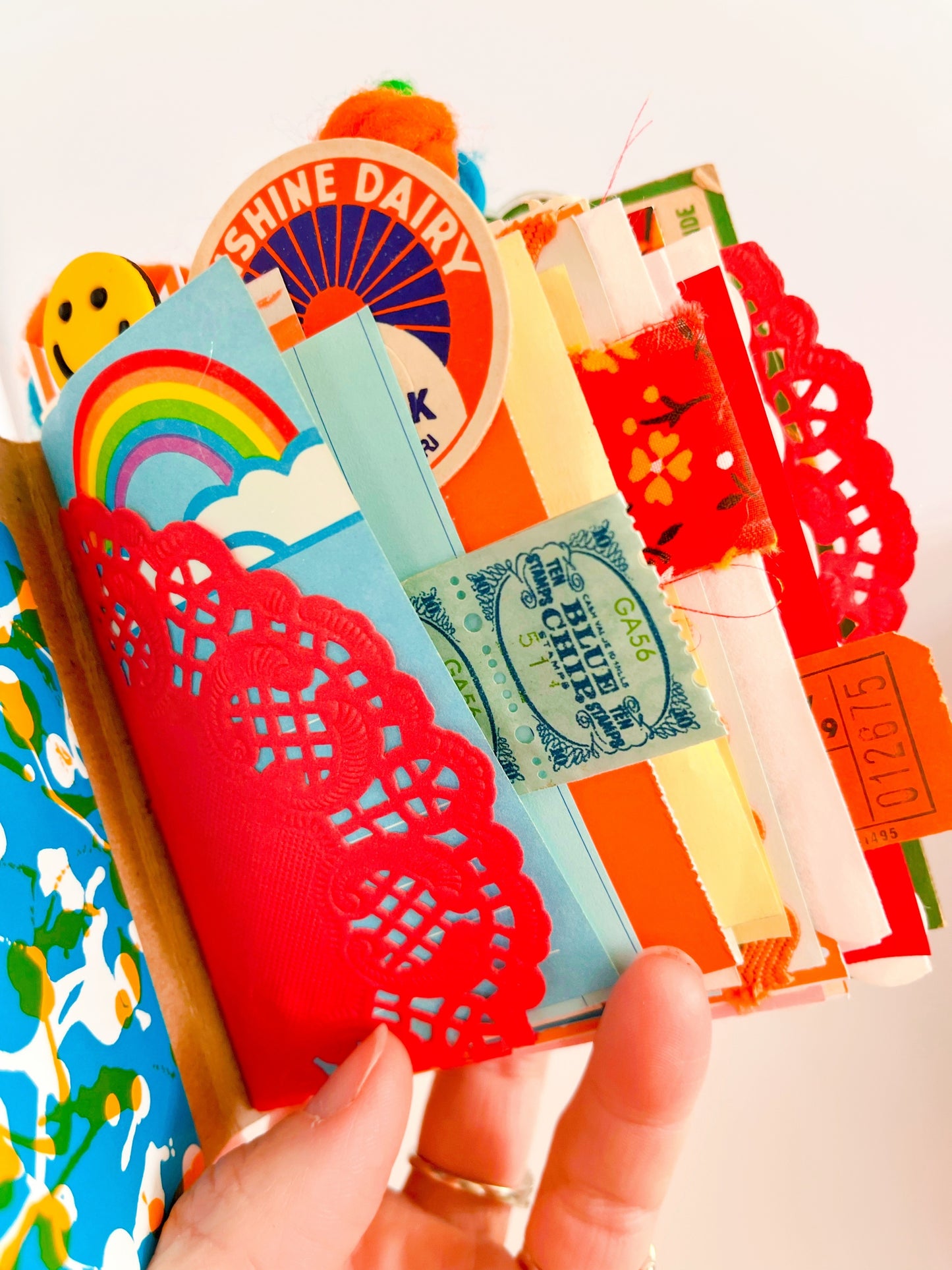 Retro Saturday morning mini cereal box handmade journal: Life cereal