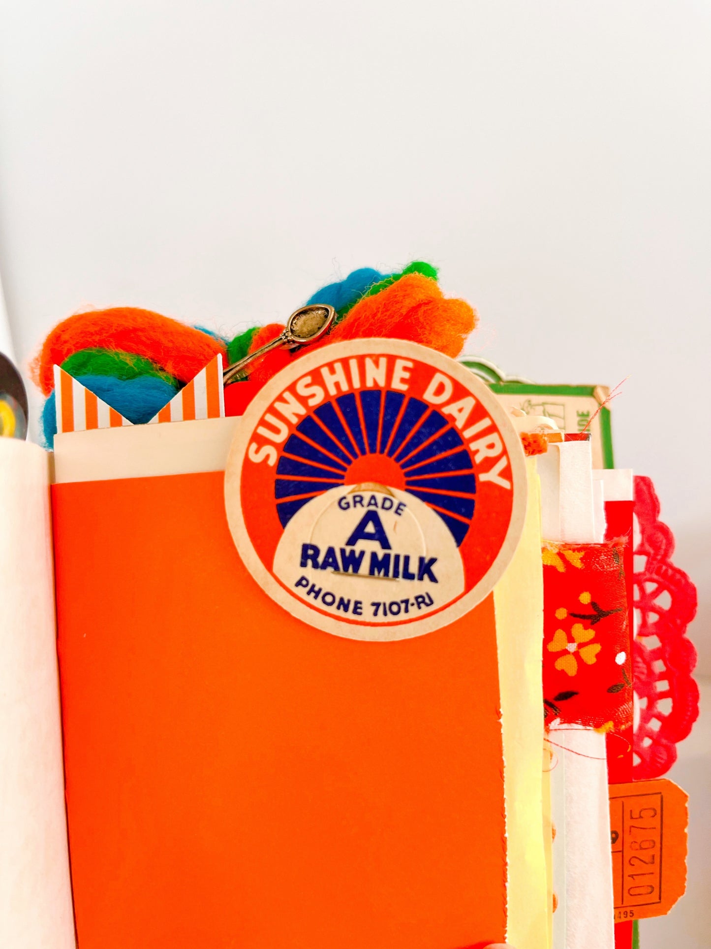 Retro Saturday morning mini cereal box handmade journal: Life cereal