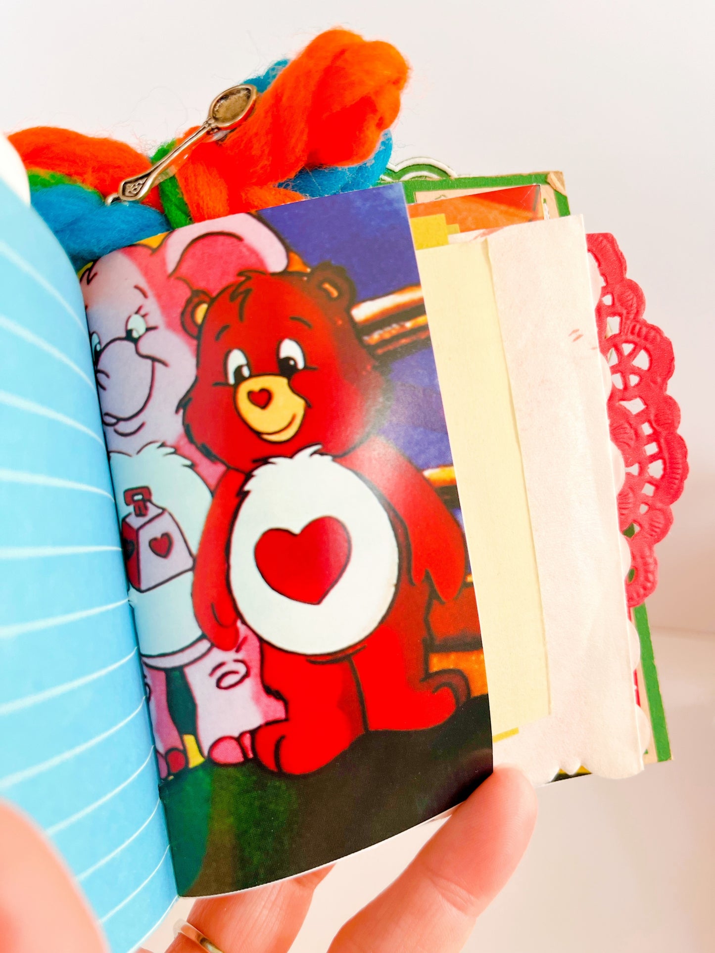 Retro Saturday morning mini cereal box handmade journal: Life cereal