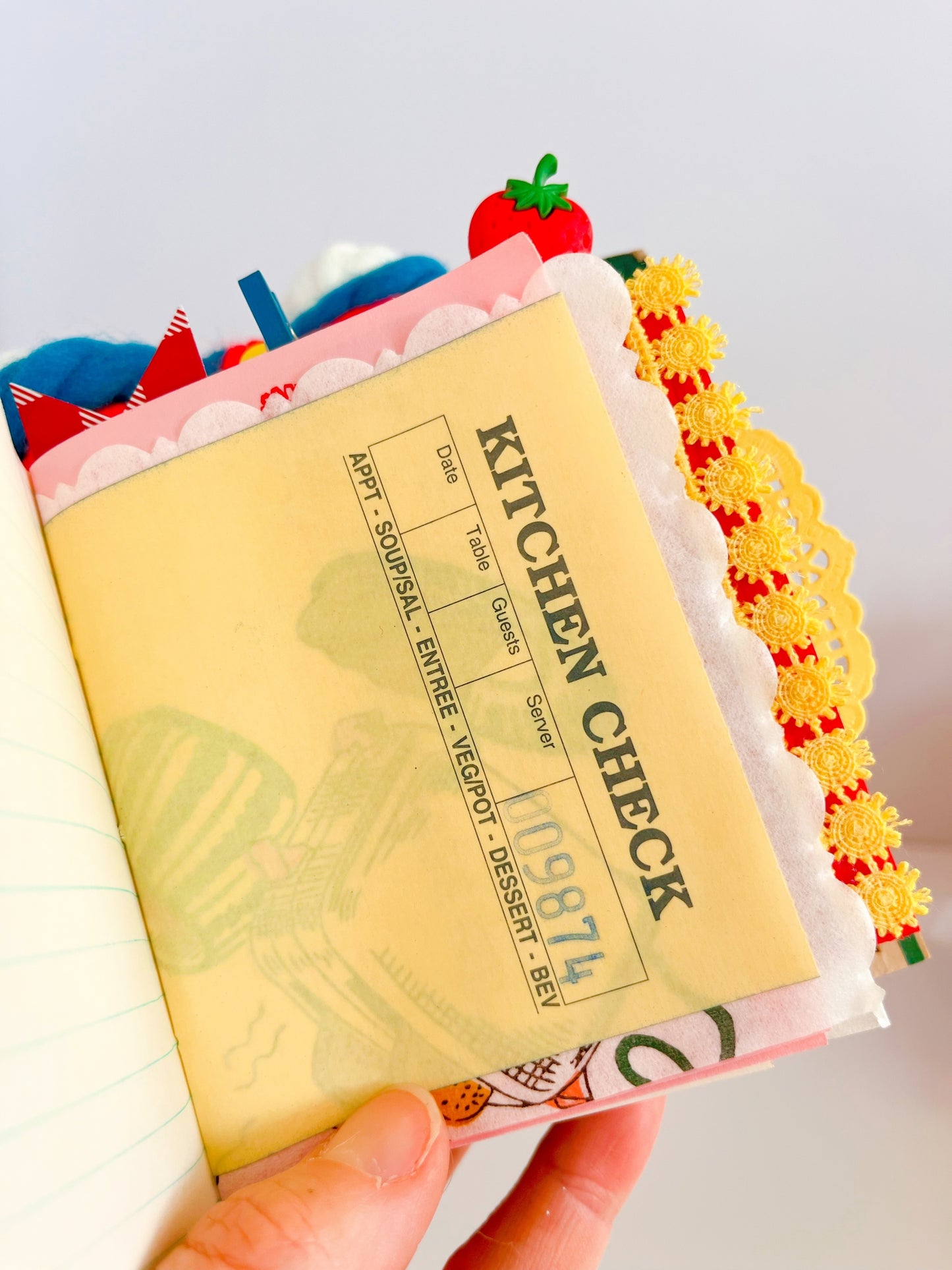 Retro Saturday morning mini cereal box handmade journals: Rice Krispies