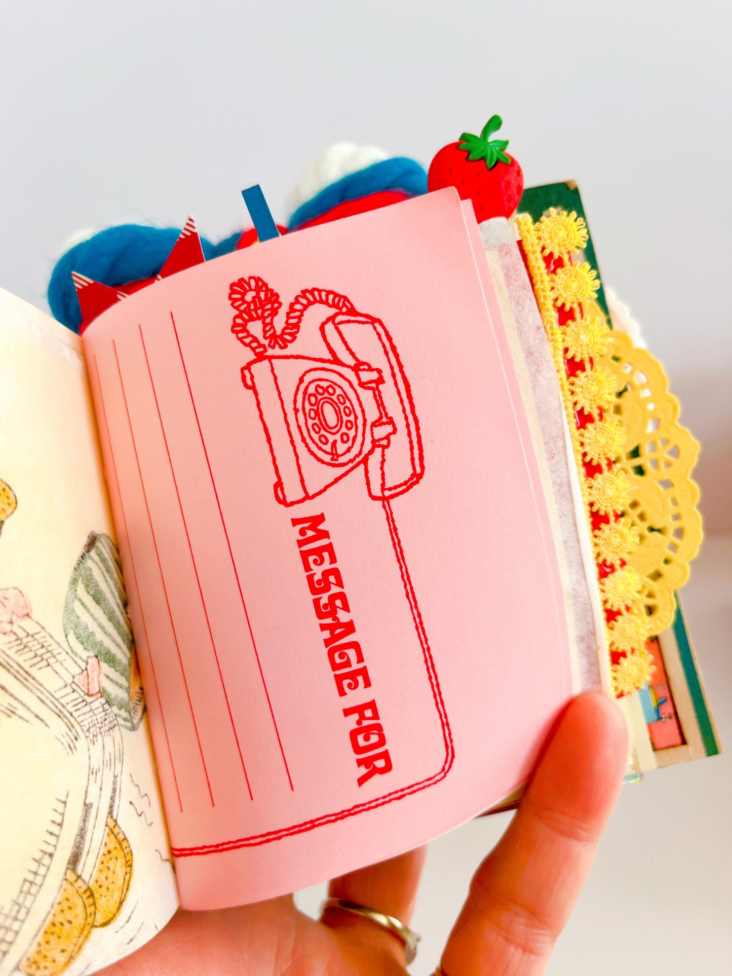 Retro Saturday morning mini cereal box handmade journals: Rice Krispies