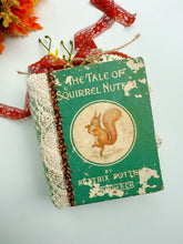 Load image into Gallery viewer, Vintage Squirrel Nutkin handmade journal
