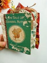 Load image into Gallery viewer, Vintage Squirrel Nutkin handmade journal
