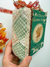 Load image into Gallery viewer, Vintage Squirrel Nutkin handmade journal
