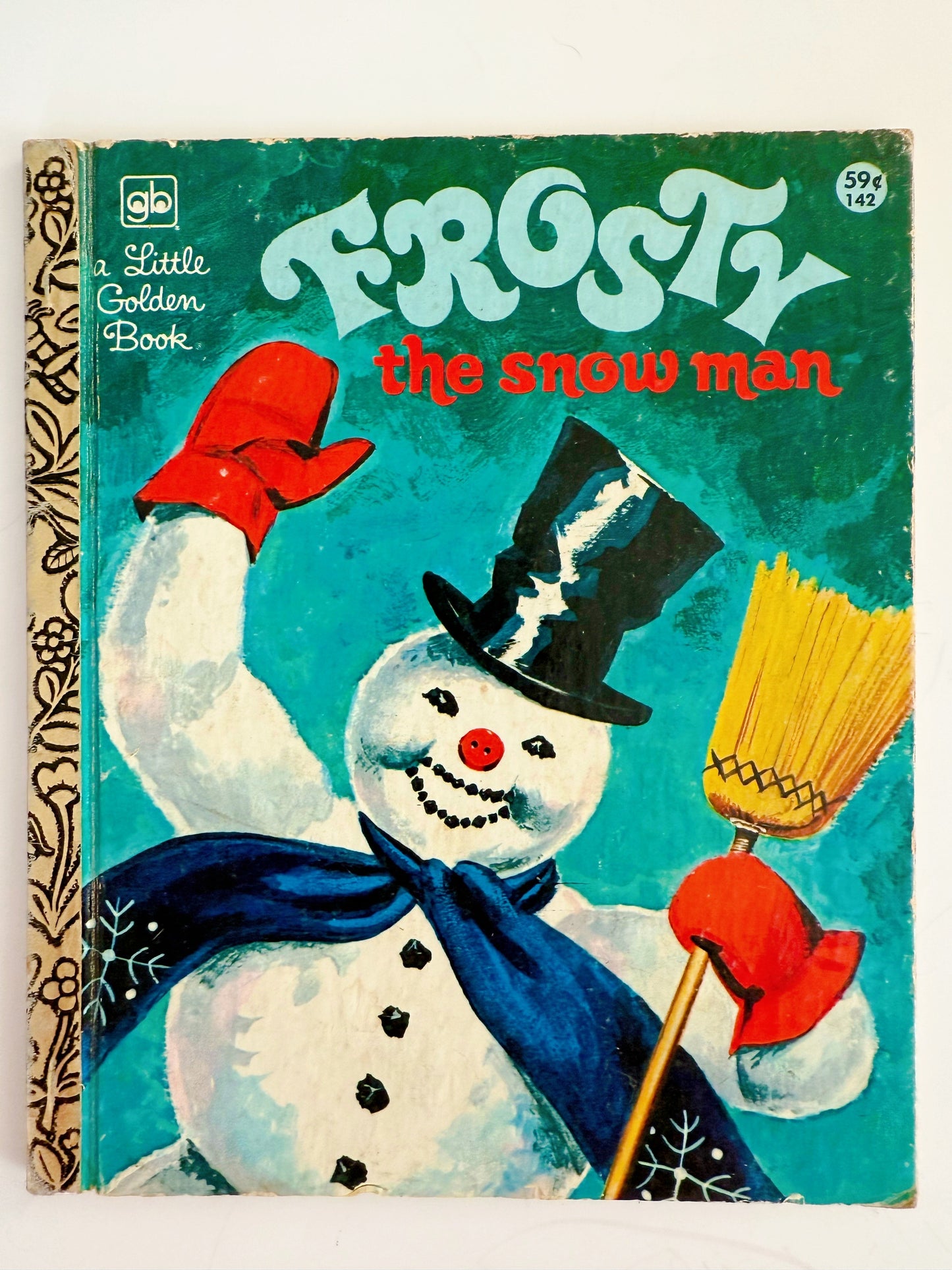 Vintage Christmas children’s book handmade journal PREORDER