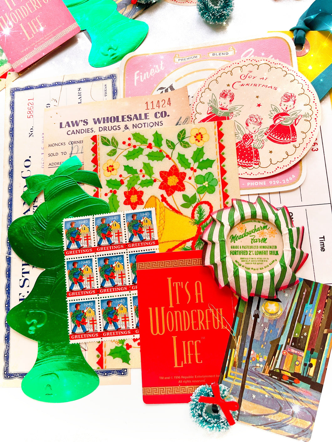 “It’s a Wonderful Life” vintage ephemera collection