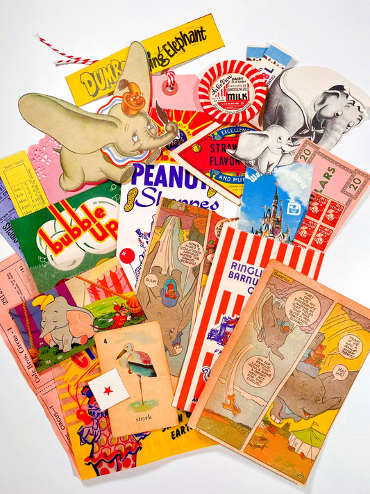 Vintage Disney ephemera collection: Dumbo