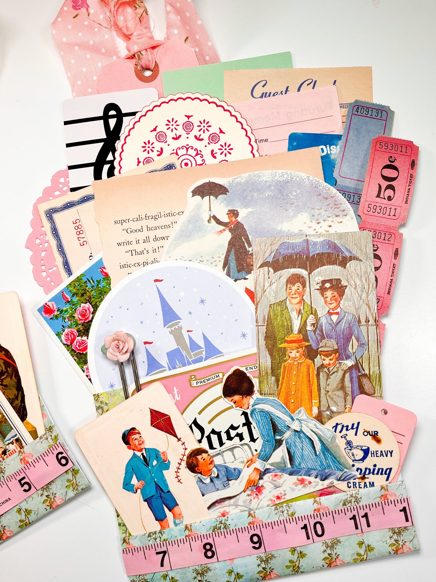 Vintage Disney ephemera collection: Mary Poppins (a)