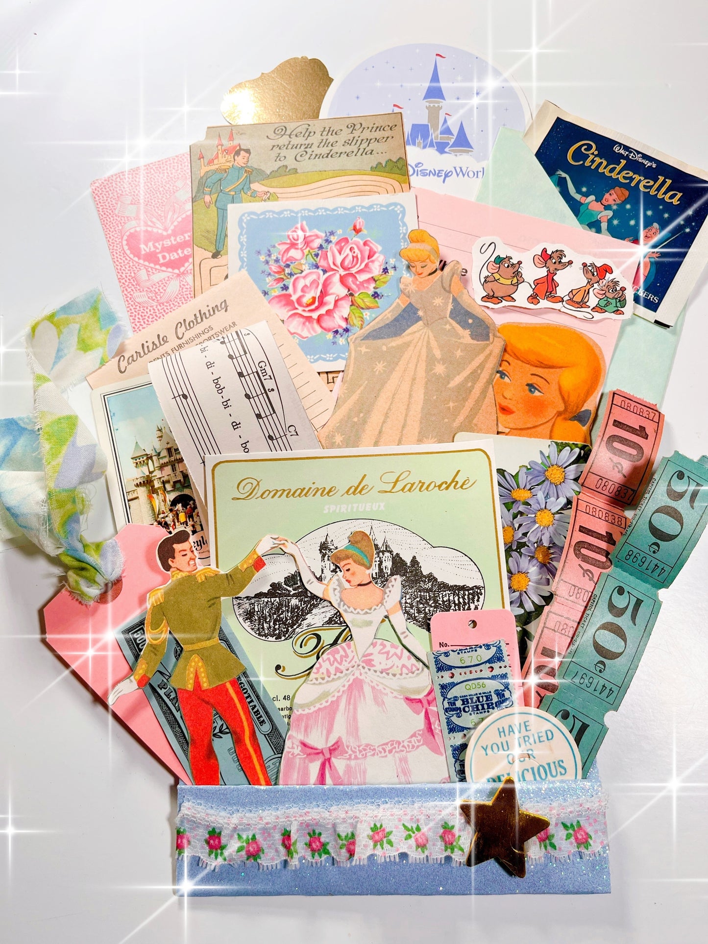Vintage Disney ephemera collection: Cinderella (b)